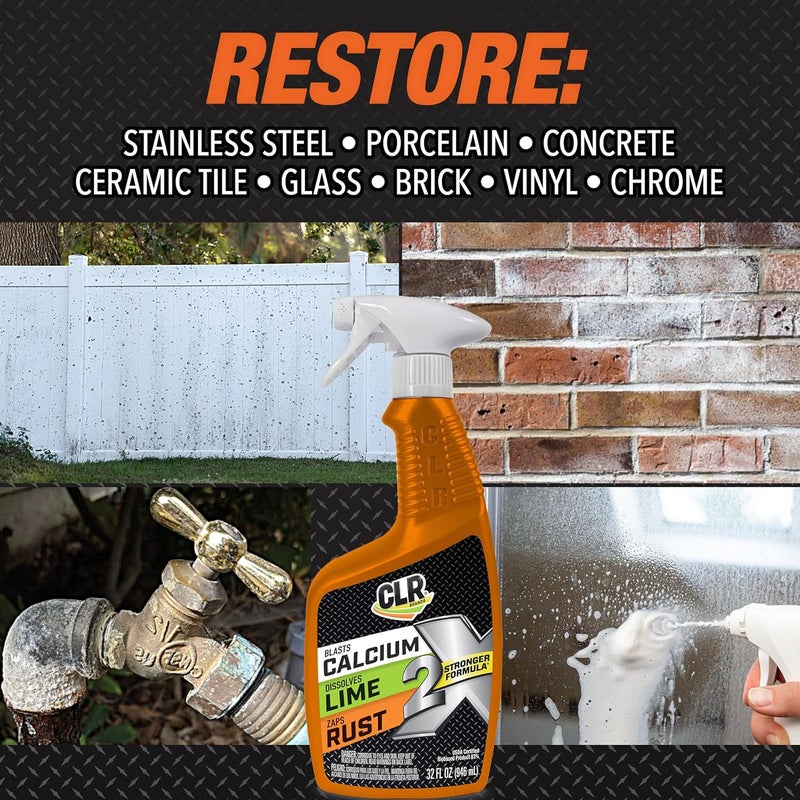 CLR Brands 2X Calcium Lime and Rust Remover - 32 oz Trigger - Image 3